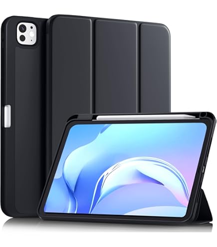Amazon.com: for iPad Pro 11 inch Case 2024 M4 with Pencil Holder